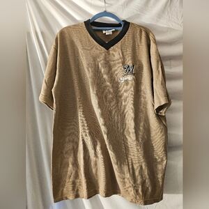 Milwaukee Brewers  T Shirt ‎ Lee Sports L